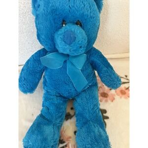 17" 2016 Kellytoy Blue Teddy Bear with Bow tie